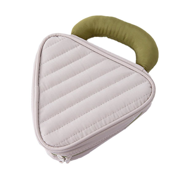 Smukke Makeup Tasker Til Kvinder Makeup Taske Organizer Stor Fløjl Polyester Og Imitation Nylon coffee
