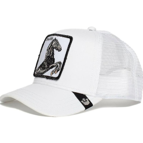 Panther Mesh Cap Animal Farm Trucker Baseball Cap Far Hat Snapback Ulv Tiger Udendørs Beast Paradise Toucan Caps Horse