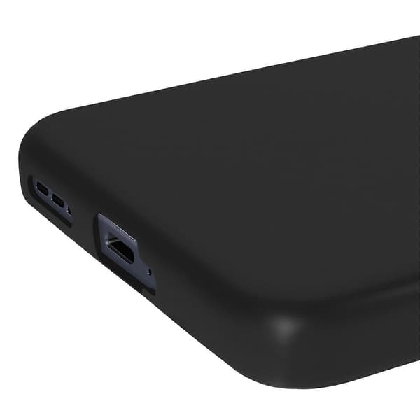 Cover til Motorola Edge 50 Neo Silikone Blød Mat, Sort
