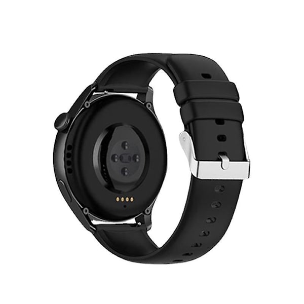 Elite Silikone Urremme - Quick Release - 22mm Urremme Passer Til Huawei Watch3/gt3 (sort, pakken inkluderer ikke ur)