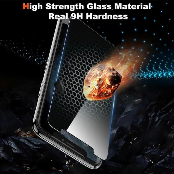 2-pak til iPhone 11 Pro Max/iPhone Xs Max Privacy Screen Protector hærdet glas, Anti Spy Privacy Screen til iPhone 11 Pro Max/iPhone Xs Max Access