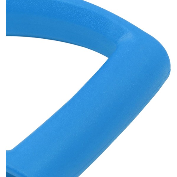 D-spadehandtak indre diameter på 3,2 cm/1,26\" erstatningsspadehandtak i plast for graving og oppriving (lyseblå)