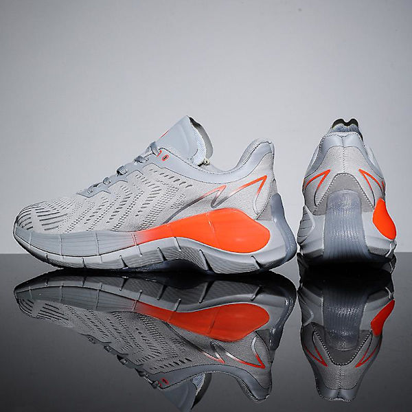 Herr Sports Löparskor Flygande Vävd Casual Sneakers Frlt55 Orange EU 42