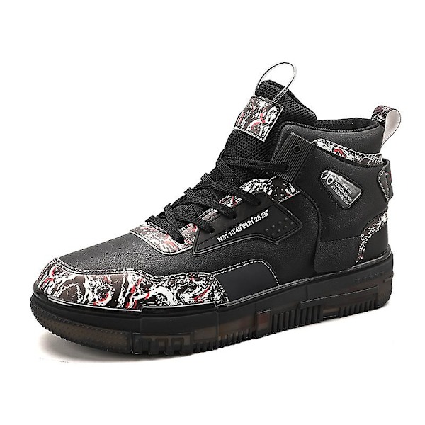 Herre Sports Løbesko Basketballsko Åndbare Sneakers Fr9966 Black EU 41