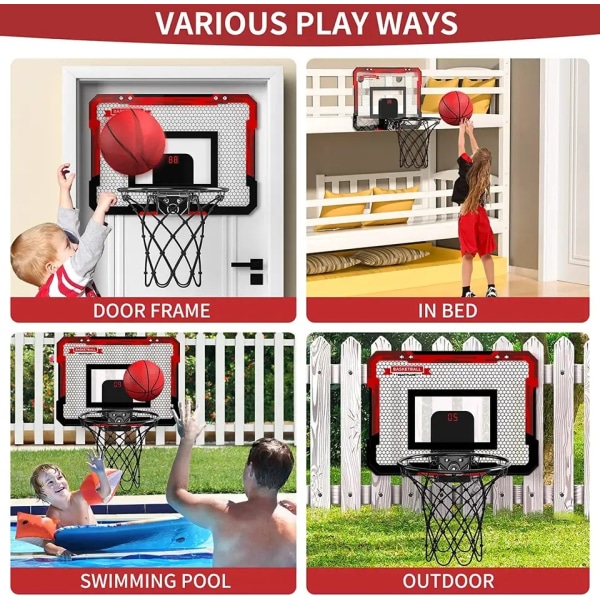 Inomhusbasketkorg för barn-Basketleksak för barn Pojkar Tonåringar