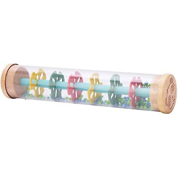 Baby Rainmaker Mini Rainstick Leksak Visuell Känsla Hörsel Kul Sensorisk För Barn För Spädbarn För Småbarn