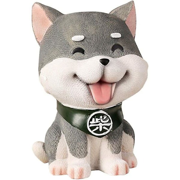 Shiba Inu -säästölipas, kolikon muotoinen, sarjakuvahahmo, syntymäpäivä-, joulu- ja kotikoristelahja