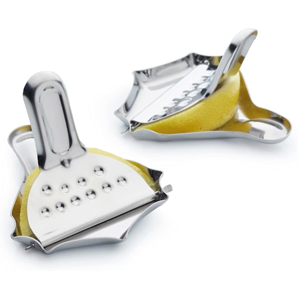 Kitchen Craft Rostfritt Stål Citronpress Set Om 2