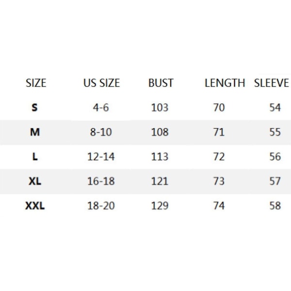 Chiffonbluse for kvinner, ensfarget, langermet med knapper White M