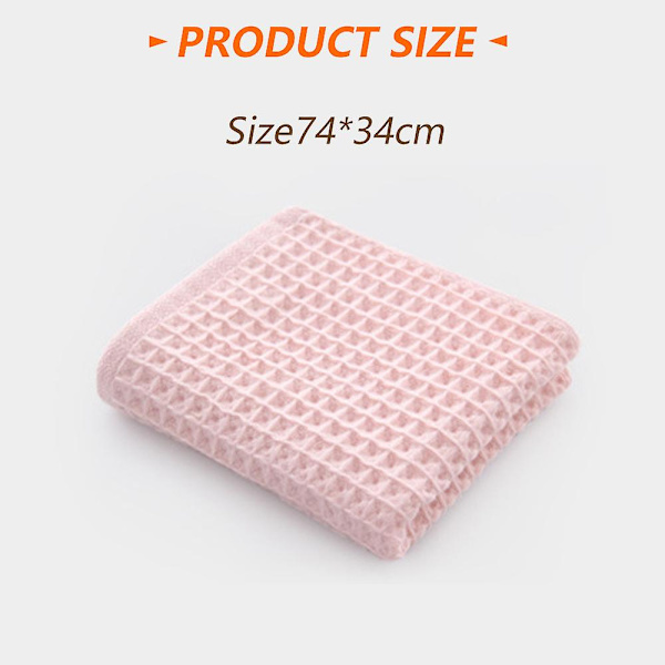 3-delad handduksset våffelhandduk, badhandduk, ansiktshandduk, gästhandduk, duschhandduk, bastuhantduk 34*74cm