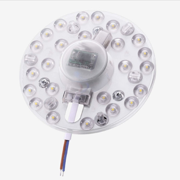 12W Smd5730 LED-kattovalaisin, pyöreä valomoduli, pyöreä paneelilamppu Ac220v - 12W
