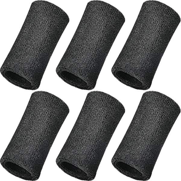 6 tum handledsskydd Sport handledsskydd Elastiska atletiska handledsskydd för sport Black
