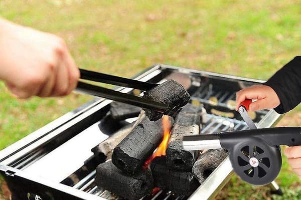 Manuell Grillblåser Grillblåservifte Egnet For Utendørs Matlaging, Grill, Peis
