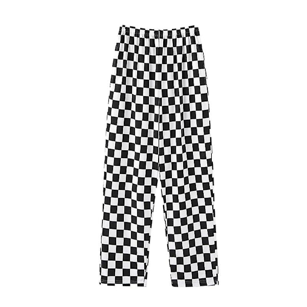 Dam Pyjamasbyxor, Casual Långa Pyjamas Loungebyxor Med Ficka Black XL