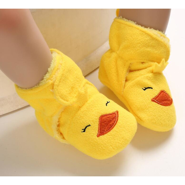 Baby Unisex-baby Hyggelige Fleece Sutsko duckling 12cm