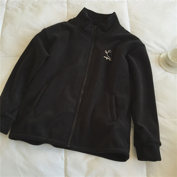 Kvinnors Oversize Sweatshirt Enfärgad Sweatshirt Med Ficka Lämplig För Vänner Samlas Bär XL Black