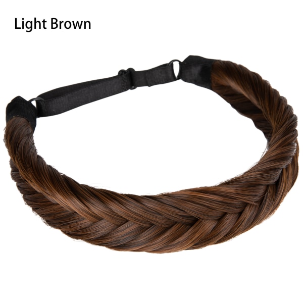 1 st syntetiskt bandhår flätor med justerbart bälte flätad bohemisk stil damfrisyr 4 30 fishbone braid