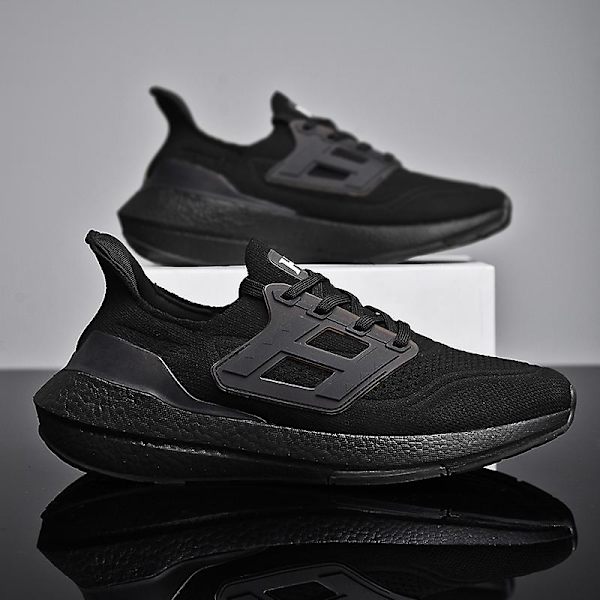 Herr Sports Löparskor Andningsbara Lätta Sneakers 1Ga23 Black EU 43