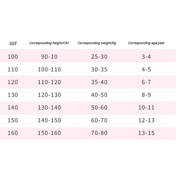 Balettklänningar för små flickor med kjol Pink 130cm