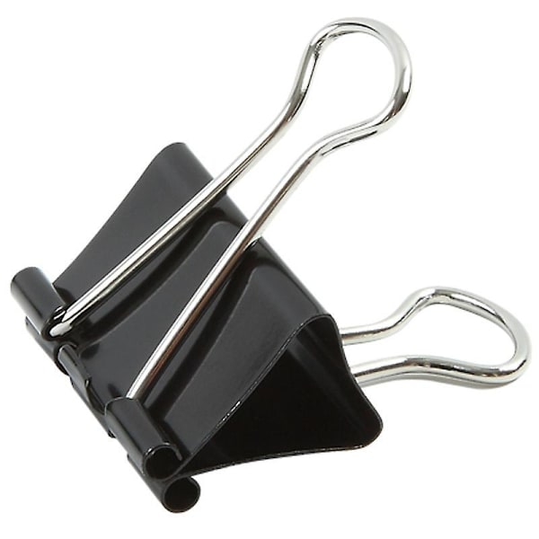 40 stk. Dokumentclips 25mm Multifunktionelle Papirclips Æske Binder Metal Papirclips Tegneclips Til Noter Brev Papirclips Kontorartikler