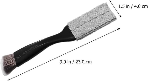 2 kpl Auton Puhdistusharjat Mini Pölyhuiska Auton Ilmastointiaukkoon