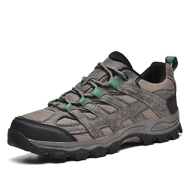 Herre Dame Vandresko Lav Top Sneakers Til Udendørs Trailløb Trekking Vandring 3D2388 Brown EU 39