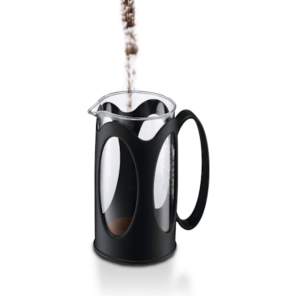 Kaffetillverkare, Borosilikatglas - 3 koppar (0,35 L), Svart