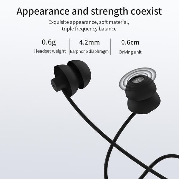 Universal In-ear Kablet Headset med Mikrofon Subwoofer 3.5mm Jack White