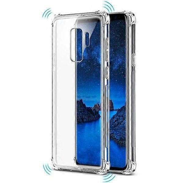 Suojaa Galaxy S9 Plus - Läpinäkyvä suojakuori!