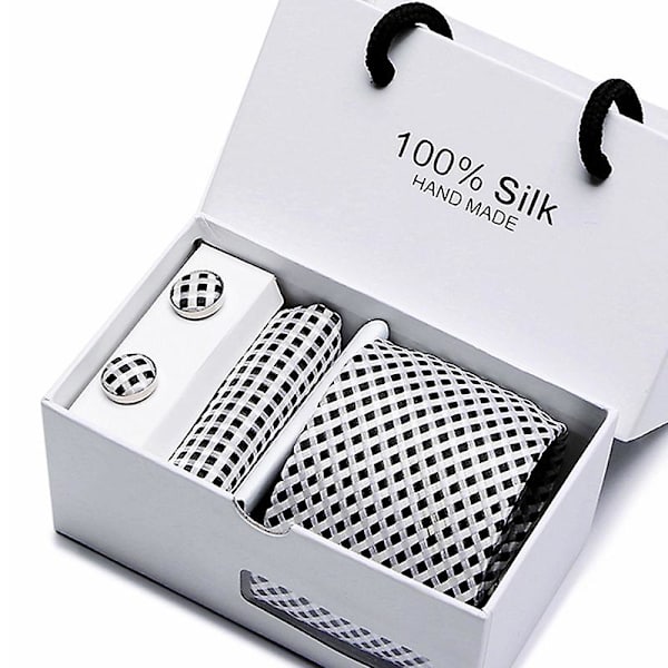 Herr slips slips presentförpackning 5 delar kostym grupp slips affärs formell bröllop slips B21