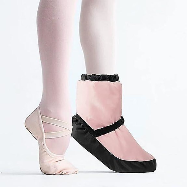 Danse Opvarmningsstøvletter Sutsko Dame Balletstøvler Sko Pink S