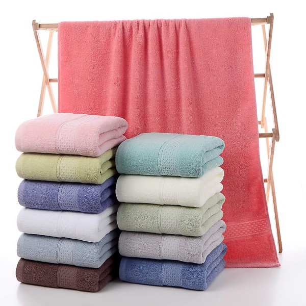 Badehåndklær for bad, hotell, spa, basseng, studenthybel, myke bomulls badehåndklær, 70*140cm Blue gray 70*140cm
