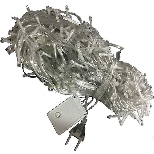 300 LED Verhoketju 3m*3m 8 Tilaa Vedenkestävä Ip44 Lämmin Valkoinen