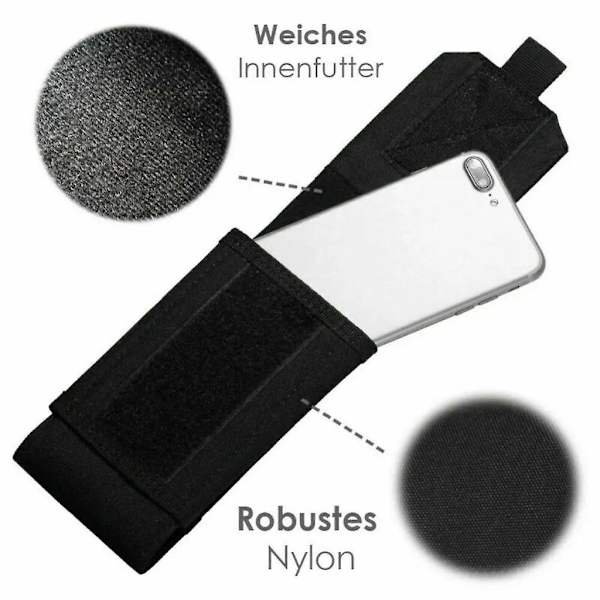 Telefon midjeväska midjeväska universell dam herr smartphonefodral
