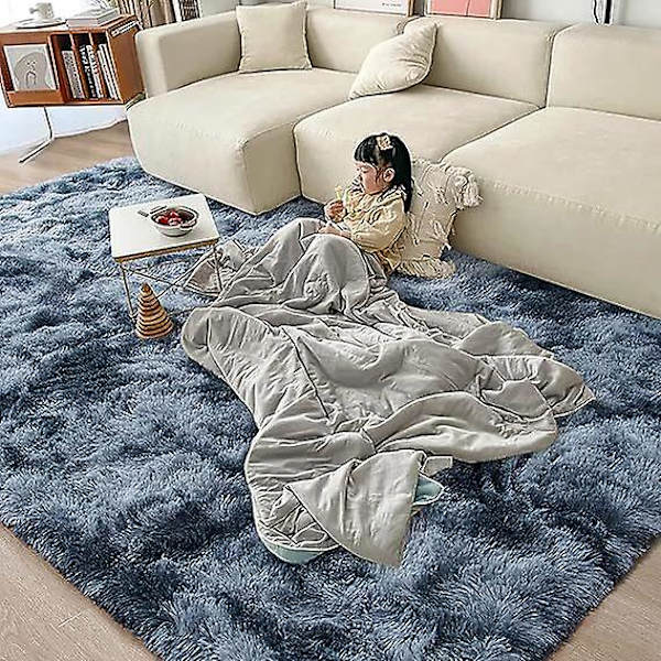 Mjuk och fluffig matta för inomhusbruk KHAKI 160X230cm