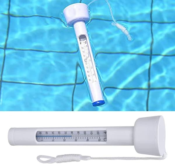 Simbassäng Termometer Baby Vatten Float Termometer Bastu Varm Bad Termometer
