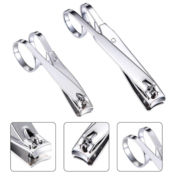 4 stk. Grip Negleklippere Fingernegl Tåneglklipper Manicure Trimmer