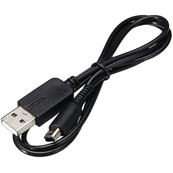 Laddningskabel för 3ds, ersättningsladdare, USB-laddningssladd, kompatibel med Nintendo New 3ds Xl 3ds Dsi 2ds New