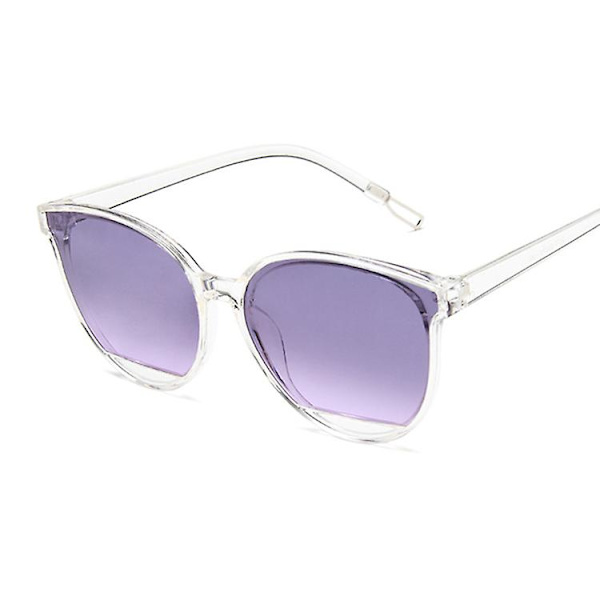 Uusi tulokas 2023 Muoti Aurinkolasit Nainen Vintage Metalli Peili Klassiset Vintage Aurinkolasit Naisille Oculos De Sol Feminino Uv400 Trans Purple