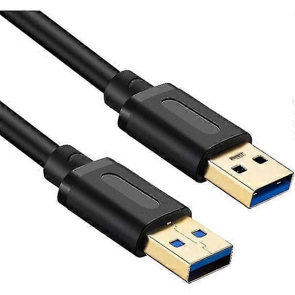 USB 3.0 A til A Hannkabel 0,9 m, USB til USB Kabel USB Hann til Hann Kabel