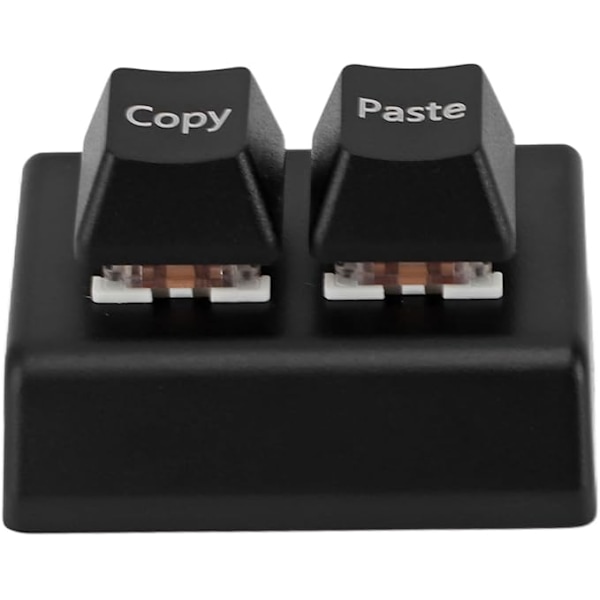 Programmerbart Tastatur, 2 Taster Kopier Lim  Enhånds Programmerbart Mekanisk Tastatur USB