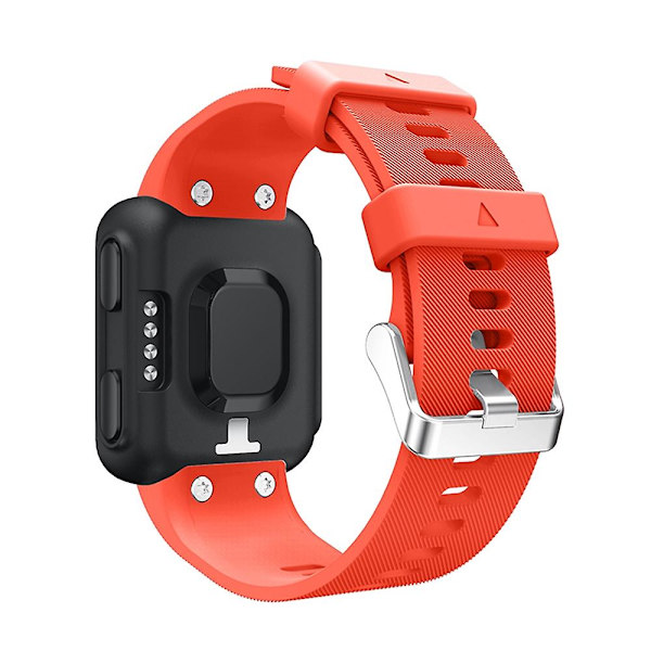 Blød silikone urrem til Garmin Forerunner 35 Orange Style E Garmin Forerunner 35
