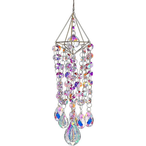 Suncatcherit roikkuvat Me En Suncatcher Sateenkaaren Tekijä Pinnoitettu Suncatcher #yogu