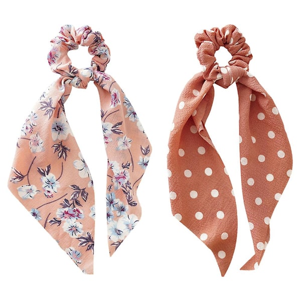 2 kpl Jousi Hiuspantoja Elastisen Hiustarrat Hiusnauha Scrunchy Poninhäntäpidin Naisille Ja Tytöille Style 1