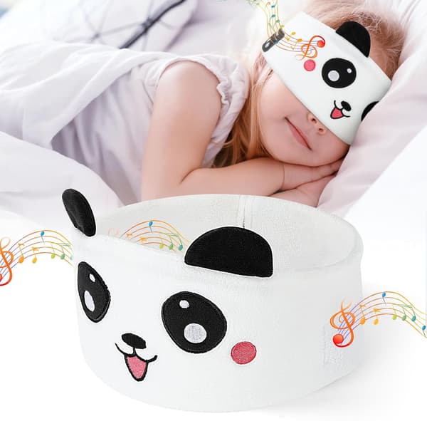 Bluetooth Sovmask Barn Ögonmask, Sovhörlurar Bluetooth | Pannbandshörlurar, Musik Sovpannband Sovhörlurar Pannband Sov