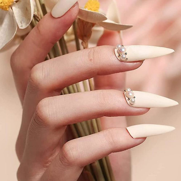 3 st Nail Brush Set, Kolinsky Akryl Nail Borstar För Akryl Applicering, Nagel Extension För Salong Diy 2*4*6