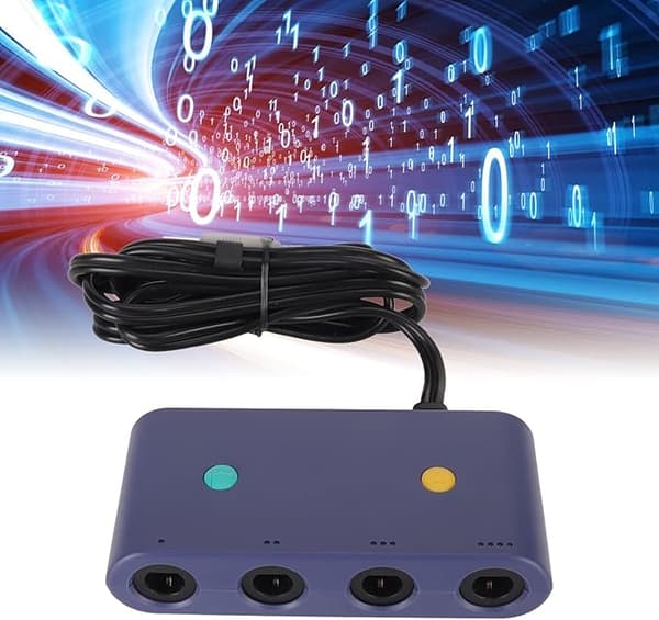 Controller Adapter, 3 i 1 Adapter Nem at Bruge Game Controller Converter med