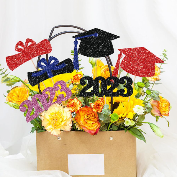 15 stk. 2023 Dimissionsceremoni Gala Fest Dekoration Forsyninger blomst