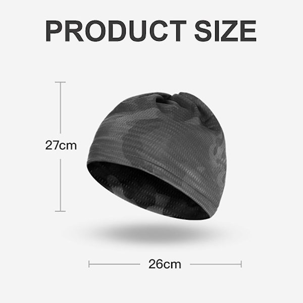 Nyloninen kesäinen ulkoilupyöräilyhattu, hengittävä ja nopeasti kuivuva urheilulakki, vuorikiipeily- ja kalastushattu Black camouflage
