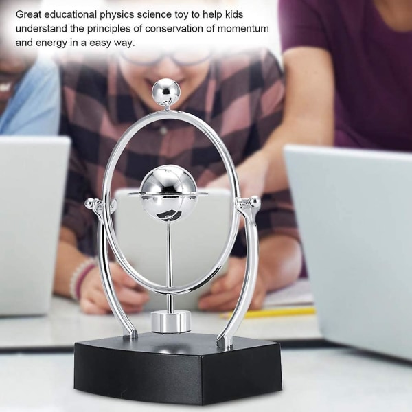 Skrivbordsleksaker Perpetual Motion Desk Toy Hållbar Newtons Cradle Desk Toy Fysik Leksaker Skrivbordsleksaker